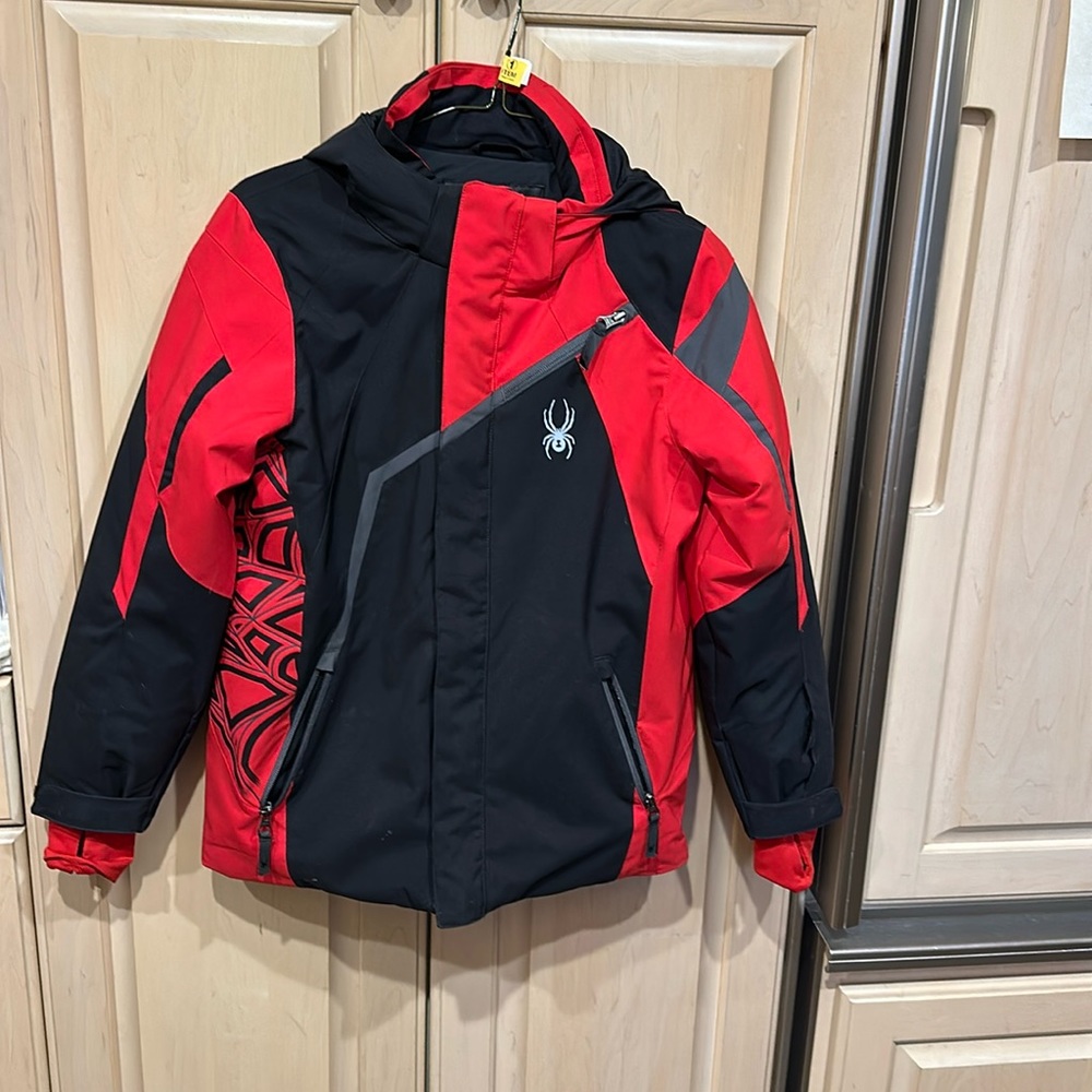 Kids spider ski jacket